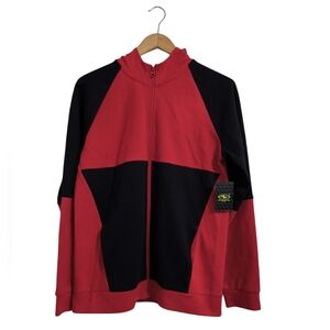 Athletic Works sz XXL sz 18  Red and Black Casual Zip Front Boys Hoodie Jacket